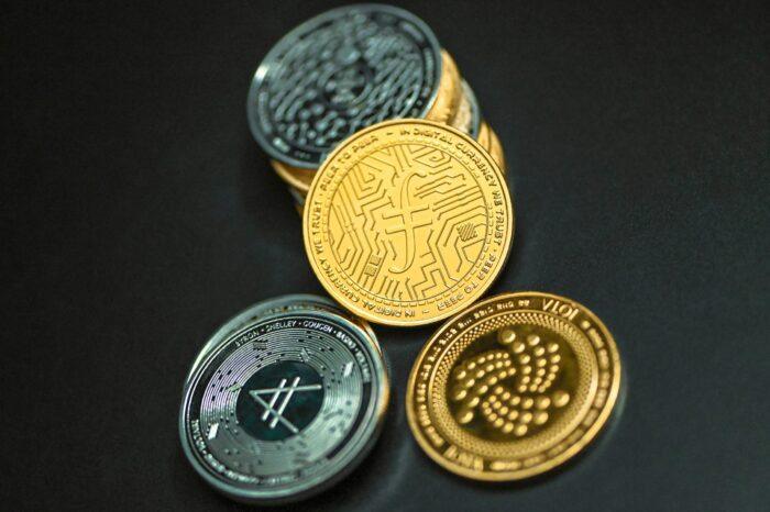 Collection of cryptocurrencies incl. bitcoin